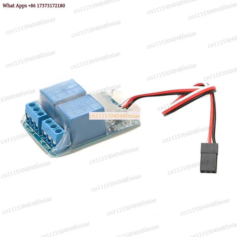 1PCS 5-12V 10A Two Channel PWM Relay Module with Optocoupler 2-way Electronic Switch Controller for RC Airplane Drone