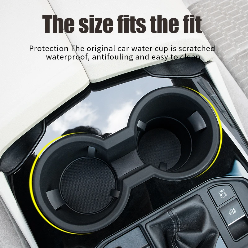 

Suitable for Toyota 22 Land Cruiser LC300 central control water cup holder storage box Land Cruiser accessories door water cup