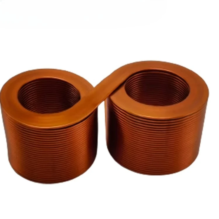 Custom Self-adhesive Flat Copper Coil Variable Inductor for Photovoltaic Transformers