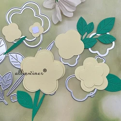 New flower decoration Metal Cutting Dies Stencils For DIY Scrapbooking Decorative Embossing Handcraft Die Cutting Template