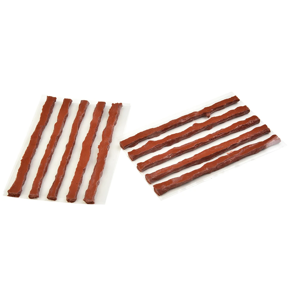 Maintenance Tire repair Tools 10cm/4 inches Prickled port Set Vulcanizing Tubeless Seal Brown Useful Practical