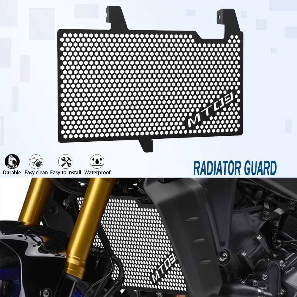 

MT 09 Radiator Guard Grille Protector Cover Cooler Grill Protective Motorcycle Accessories FOR YAMAHA MT-09 MT09 2021 2022 2023