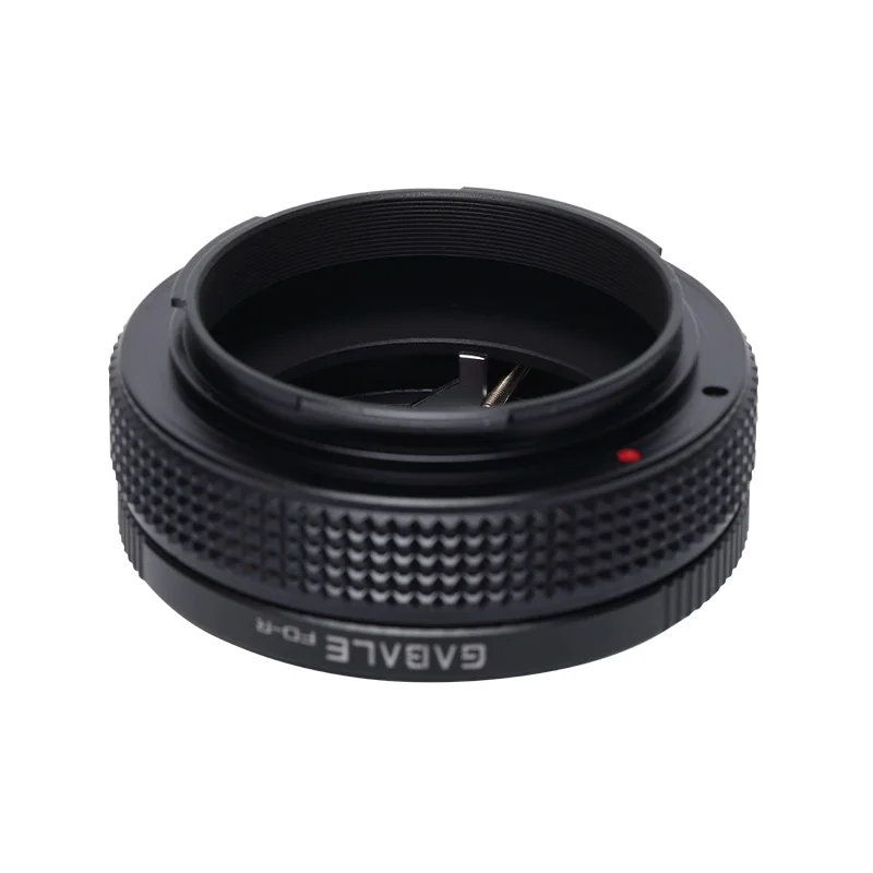 Adaptador de lente de enfoque Manual Gabale FD-RF para lentes de montura Canon FD a cámaras de montura Canon RF R3/R5/R6/R8/R7/R1/R5M2/R52/RED KOMODO-X