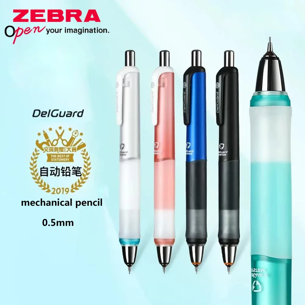 

1PC Japan ZEBRA Mechanical Pencil Anti-fatigue Anti-break Lead Pencil MA93 Stationery 0.5mm School Acsesories Back To School
