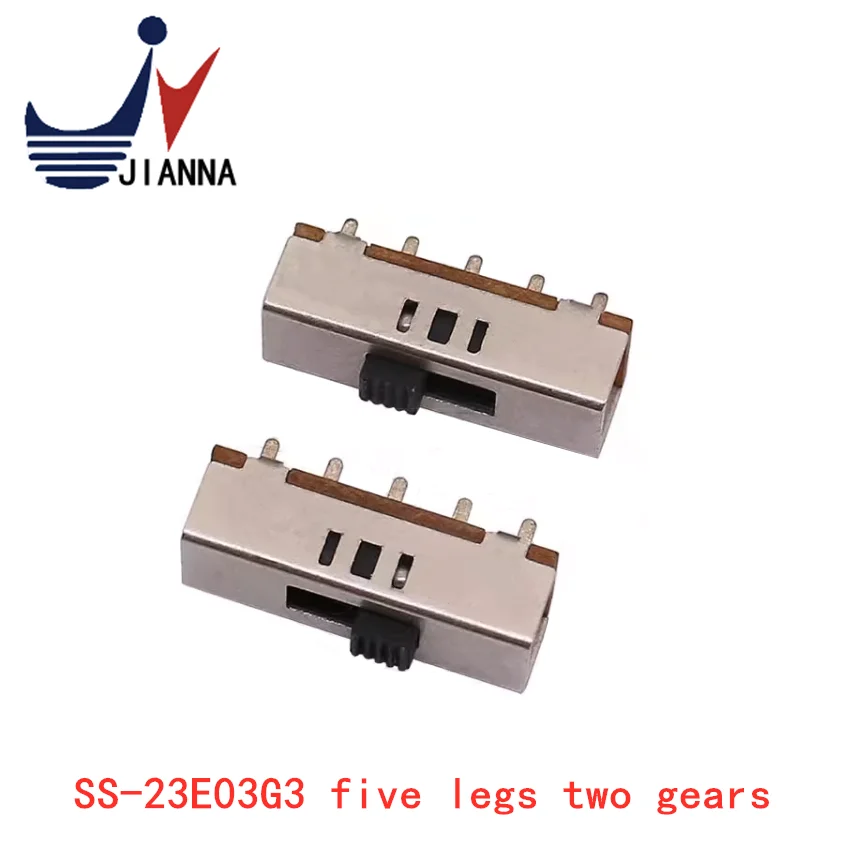 Sliding switch Toggle switch SS-23E03 G3 Toggle switch Five-pin, two-speed side switch port