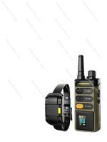 Electric Shock Dog Training Collar Remote Control 2000m Range Anti Bark Device Rechargeable Waterproof Pet Behavior Training