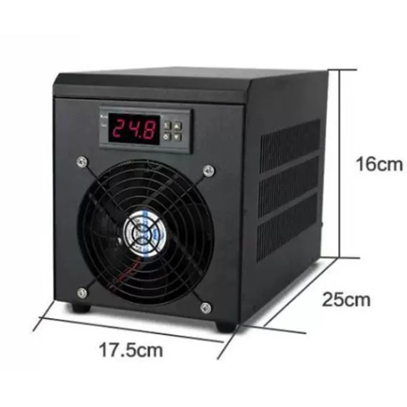 2022 180W Aquarium Water Chiller 60L Fish Tank Cooler Heater System 10-40 Constant Temperature Device Sustainable Refrigeration