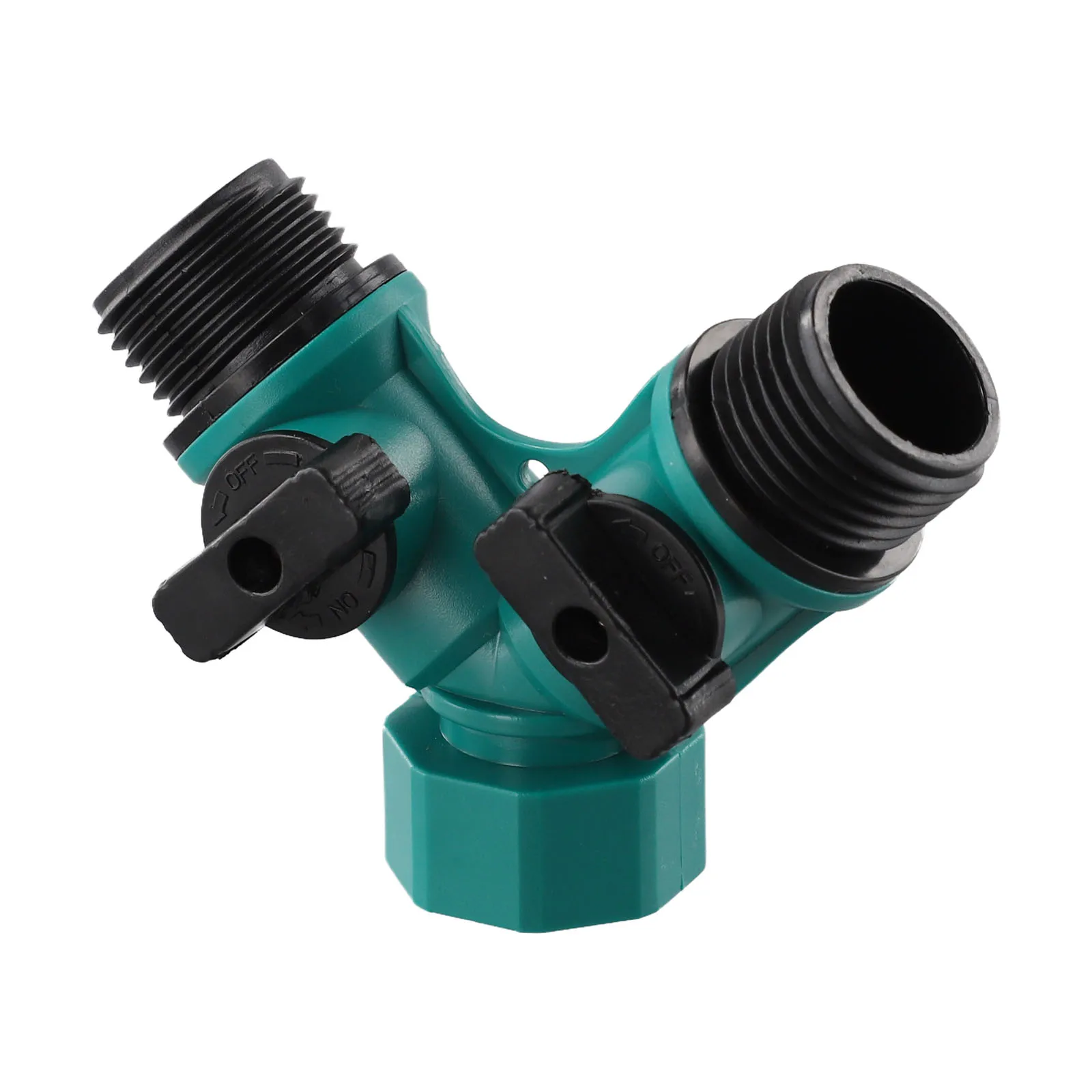 2 Way Y-Type Watering Connector Distributor Garden Hose Splitter OutdoorTap Connector Garden Hose Coupling Adapters