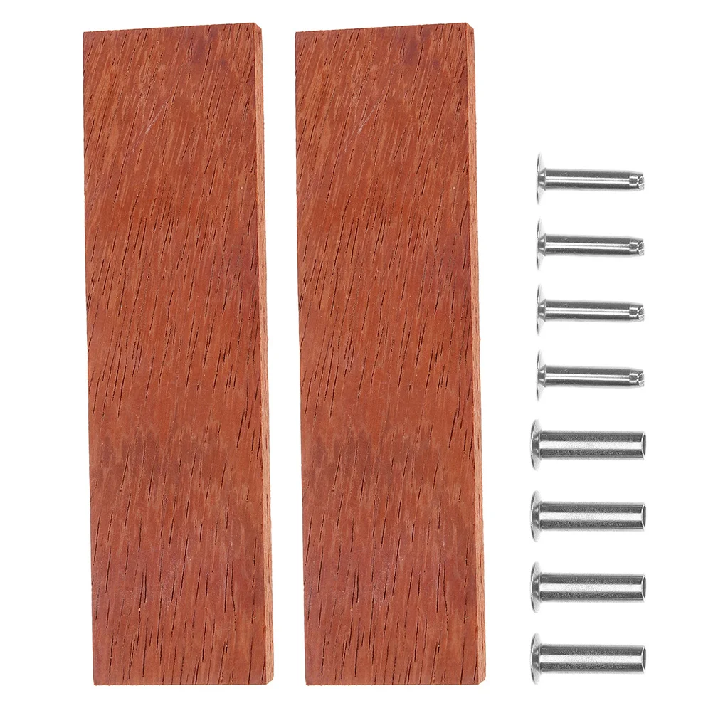 

1Set Ergonomic Wooden Knife Grip Anti Skid Design for Safe Precise Cutting Kitchen Tool Upgrade Hand Tool Handle