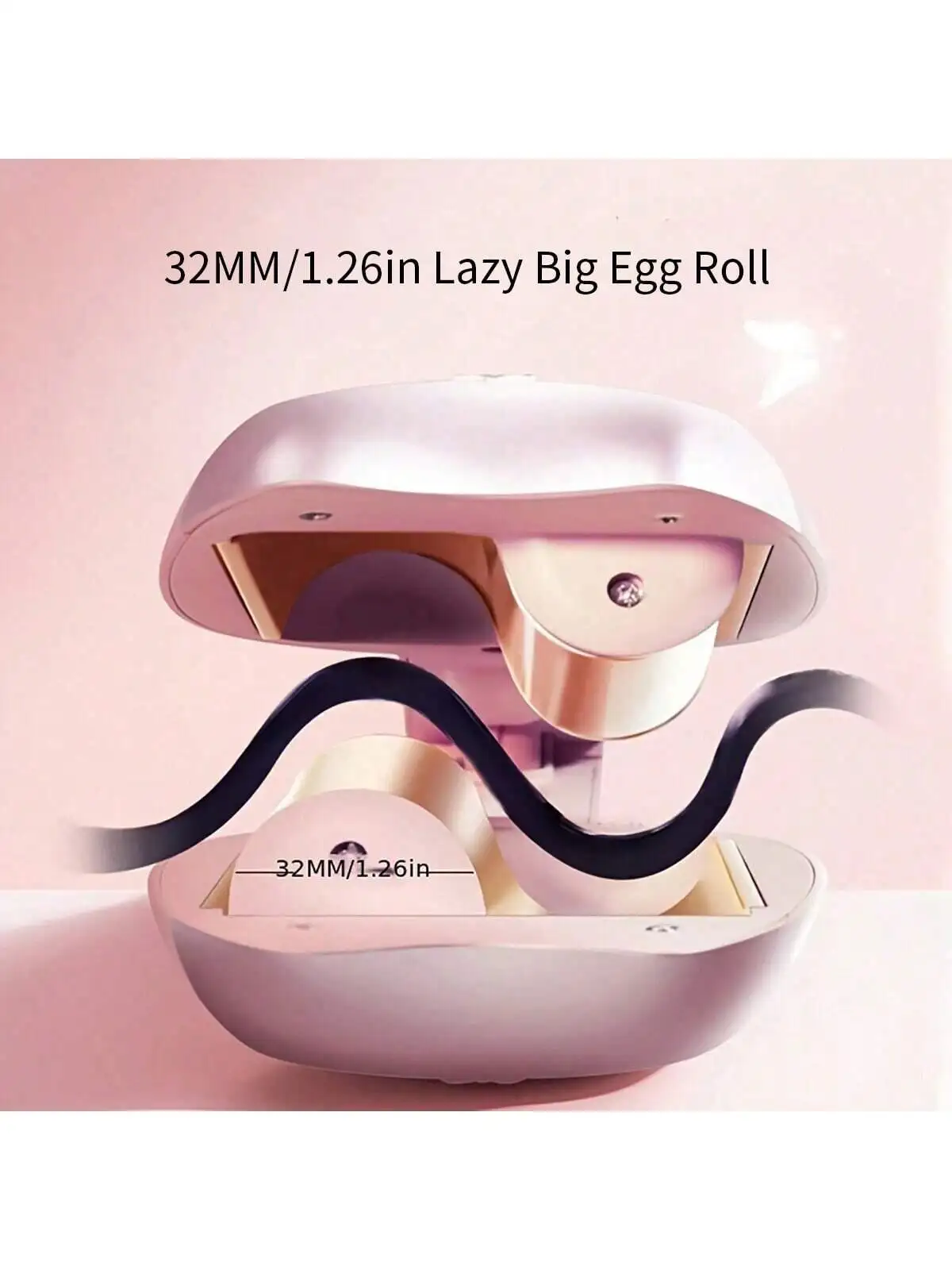 32mm Hair Curler Ceramic Curling Iron Big Wave Deep Wavy Splint Egg Rolls Electric Fast Automatic Hair Plate Styling Tools