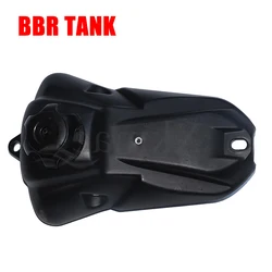 Motorcycle Fuel Tank For Chinese 110CC 125CC 150CC BBR Dirt Bike Black Gas Petrol Fuel Tanks with Cap New Minimotor Motocross