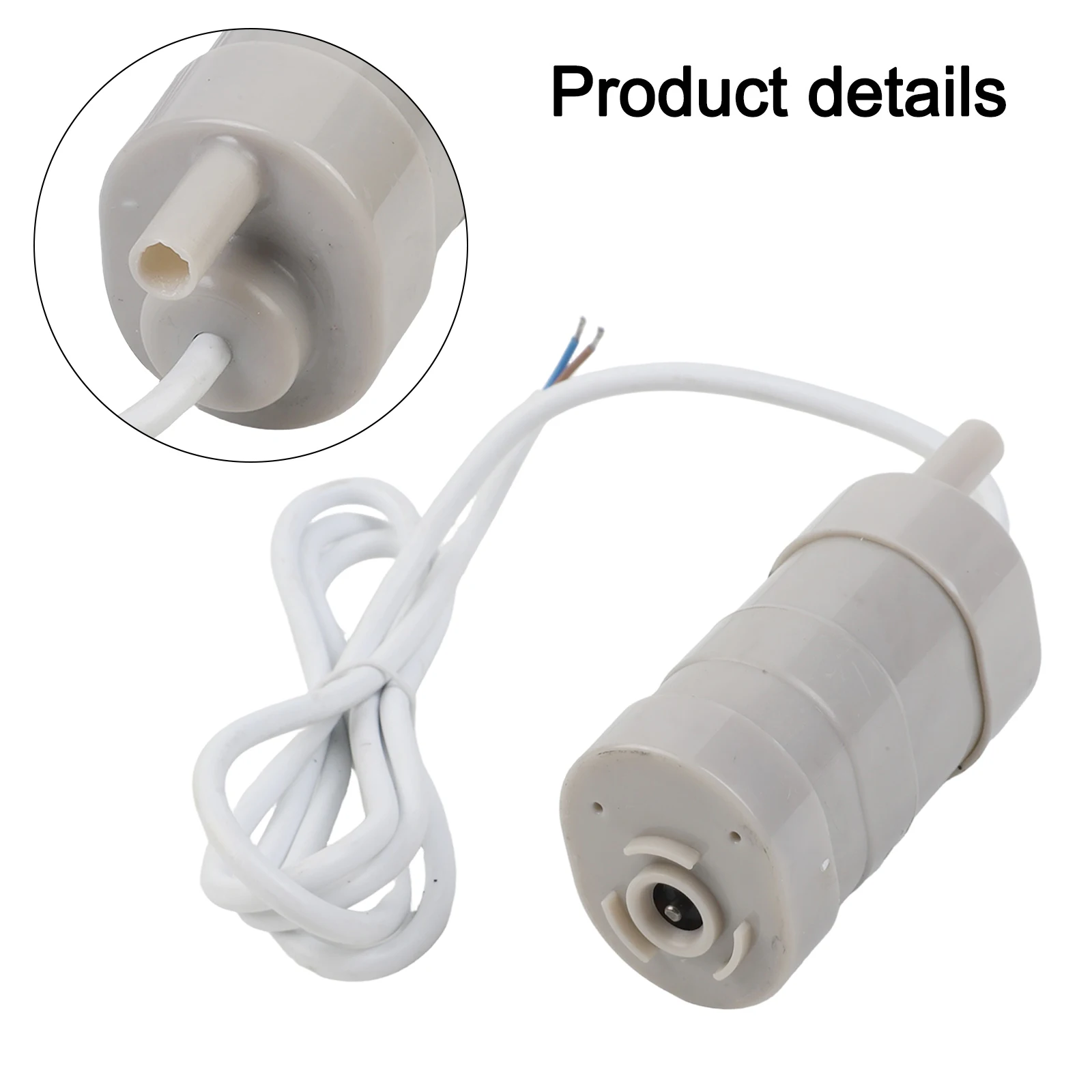 

Submersible Water Pump DC 12V for Camper For Motorhome High Flow 1500 L/H Max 5M Water Head Low Noise and Long Lasting