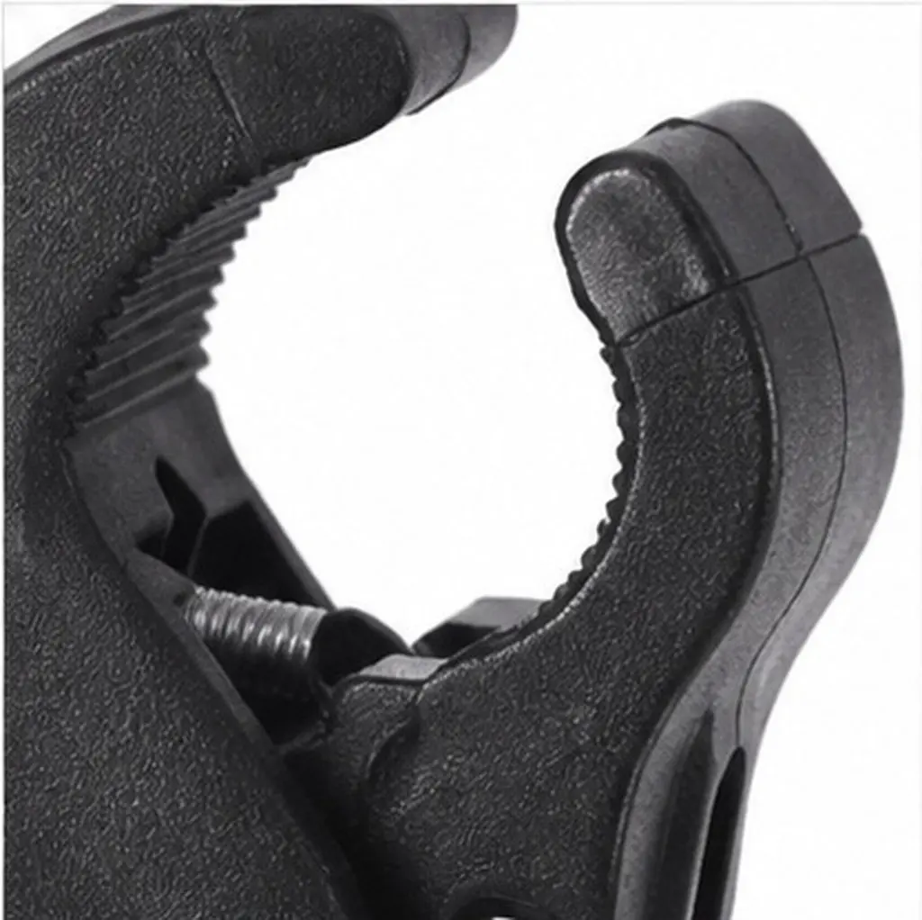 2 Pcs Bike Lights Handlebar Mount Flashlight Bracket Holder Adjustable Mounting