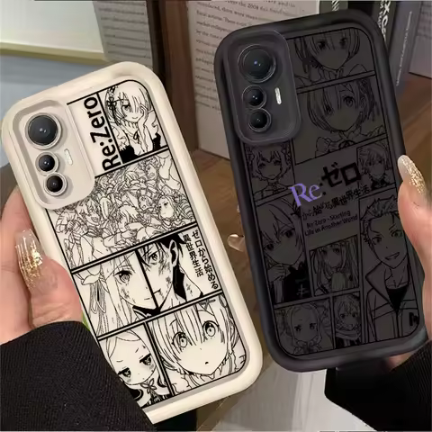 RE ZERO Rem Puzzle Soft Case For Xiaomi Poco X7 X6 X5 X3 NFC F7 F6 F5 F3 M7 M6 Pro 4G 5G Mi 12 11 Lite NE 5G 13T 12T 11T 14T Pro