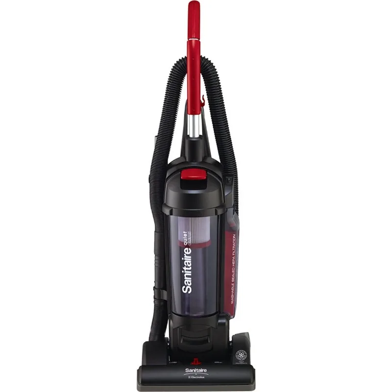 Sanitaire SC5745A Commercial Quite Upright Bagless Vacuum Cleaner with Tools and 10 Amp Motor, 13