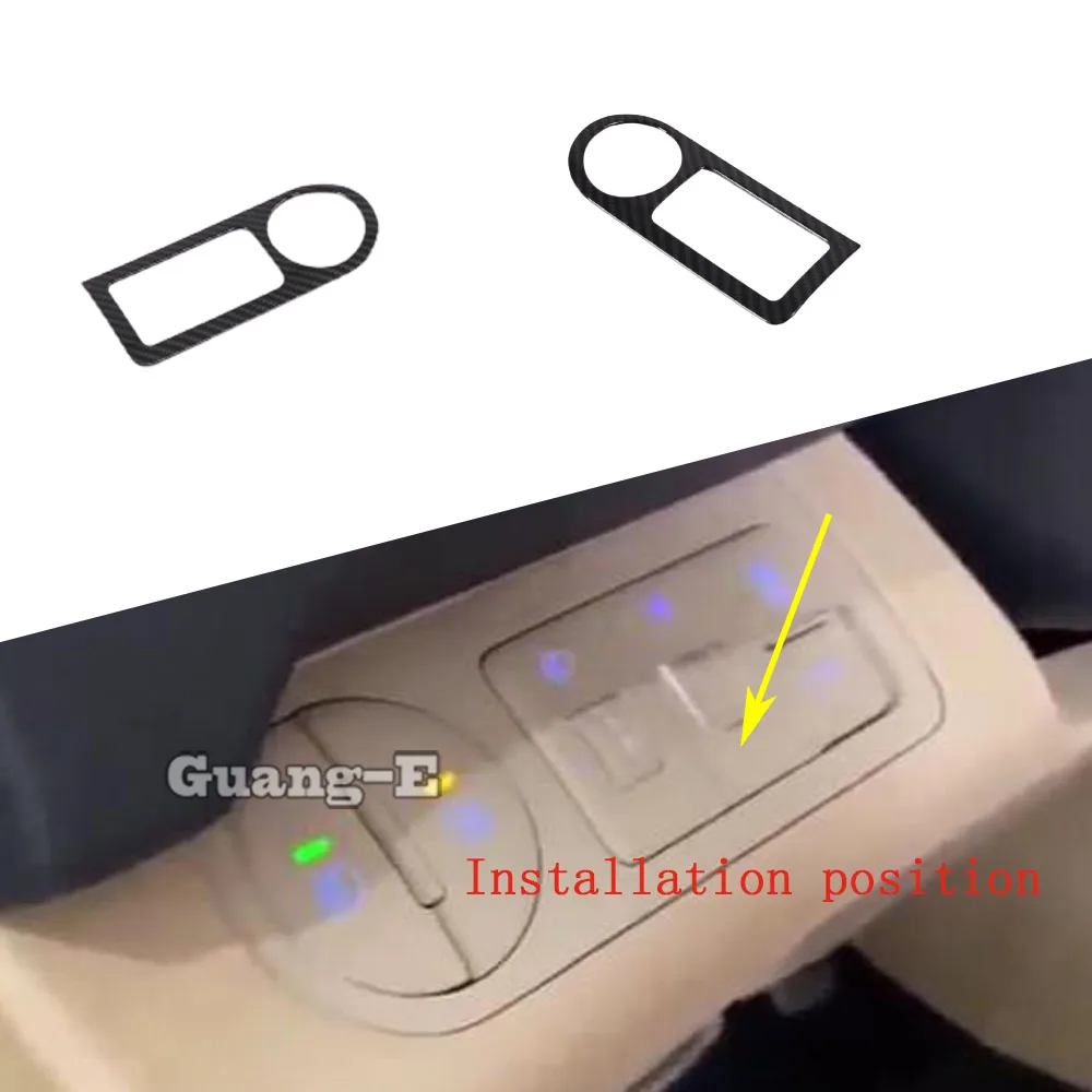 

For Hyundai Starex H-1 H1 2018 2019 2020 2021 2022 Detector Carbon Fiber Front Head Fog Light Switch Button Trim Frame Lamp 1PCs