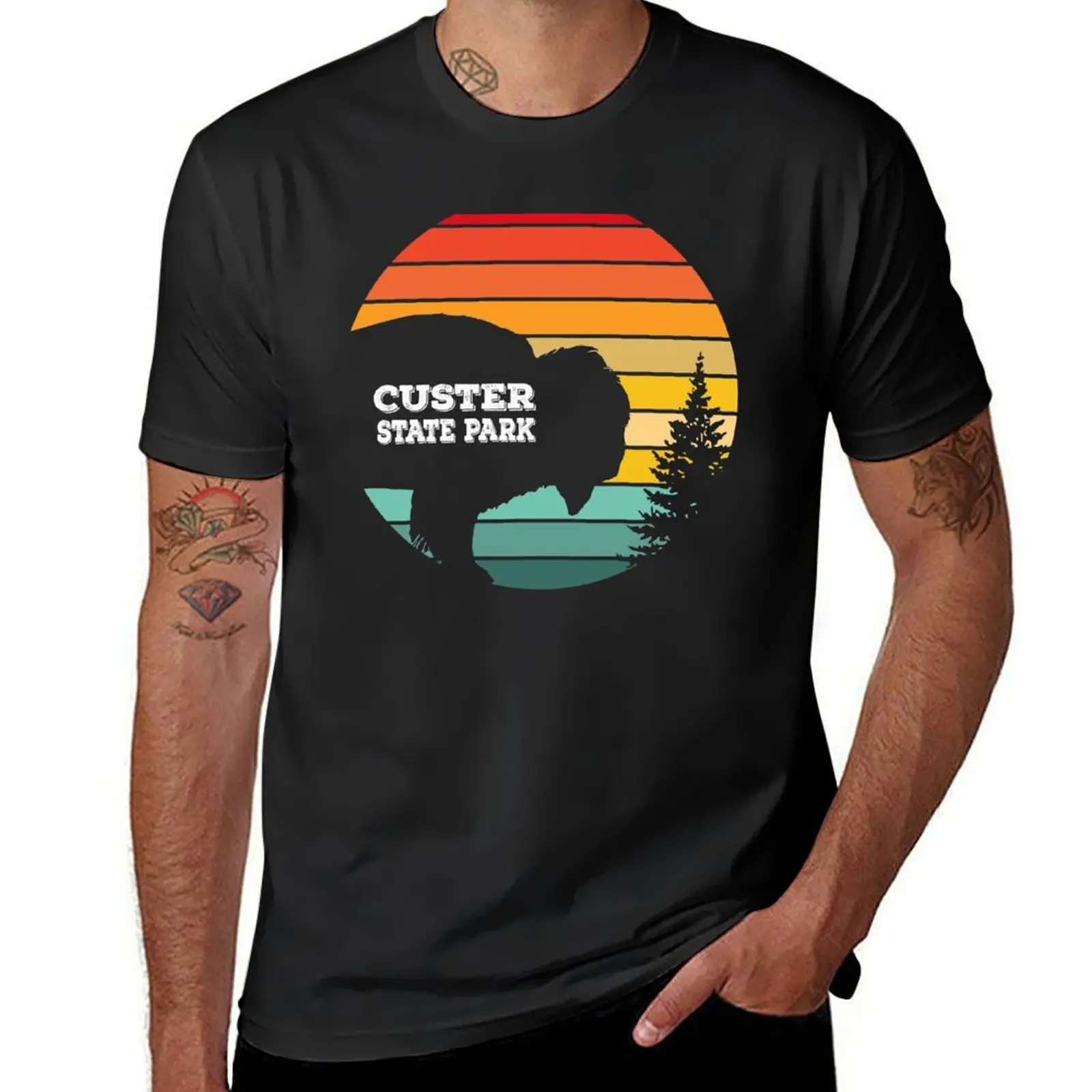 Custer State Park T-Shirt shirts graphic tees customizeds designer t shirt men