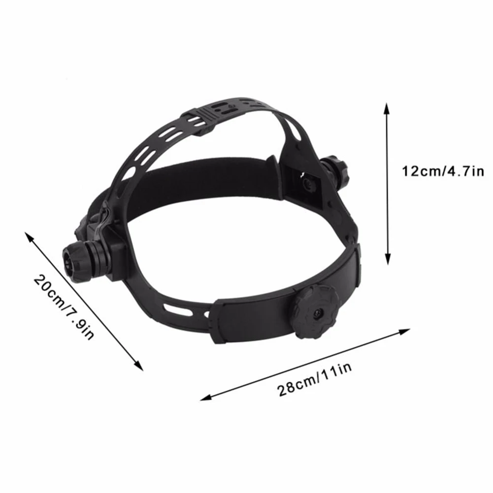 Máscara de soldador, diadema ajustable para oscurecimiento automático Solar, accesorios para casco de soldadura, esponja suave integrada para