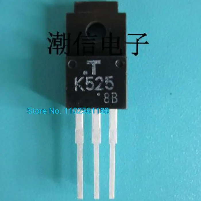 10 PCS/LOT K525 2SK525 TO-220F