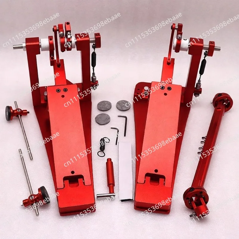 Matte Aluminum Alloy Double Bass Practice Pedal Beater for Drum Set Add-On Accessory