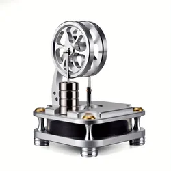 Low Temperature Mini Air Stirling Engine Motor Model Science Experiment Educational Creative Birthday Gift Desktop Decoration