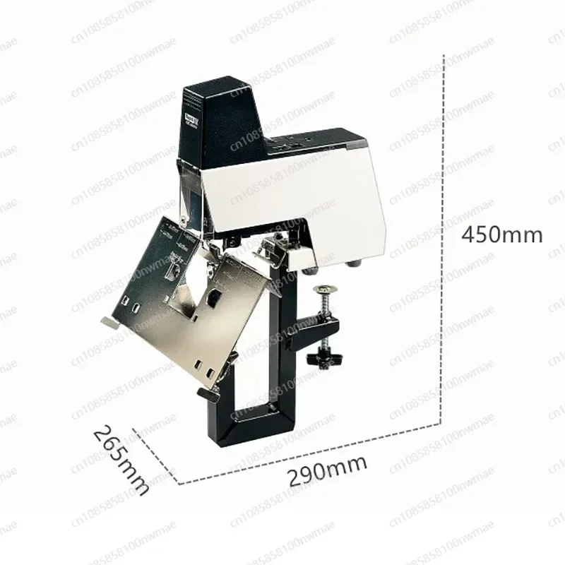 

106E Электрический автоматический быстрый степлер Переплетная машина 2-50 листов Сверхмощный электрический плоский и седловой степлер