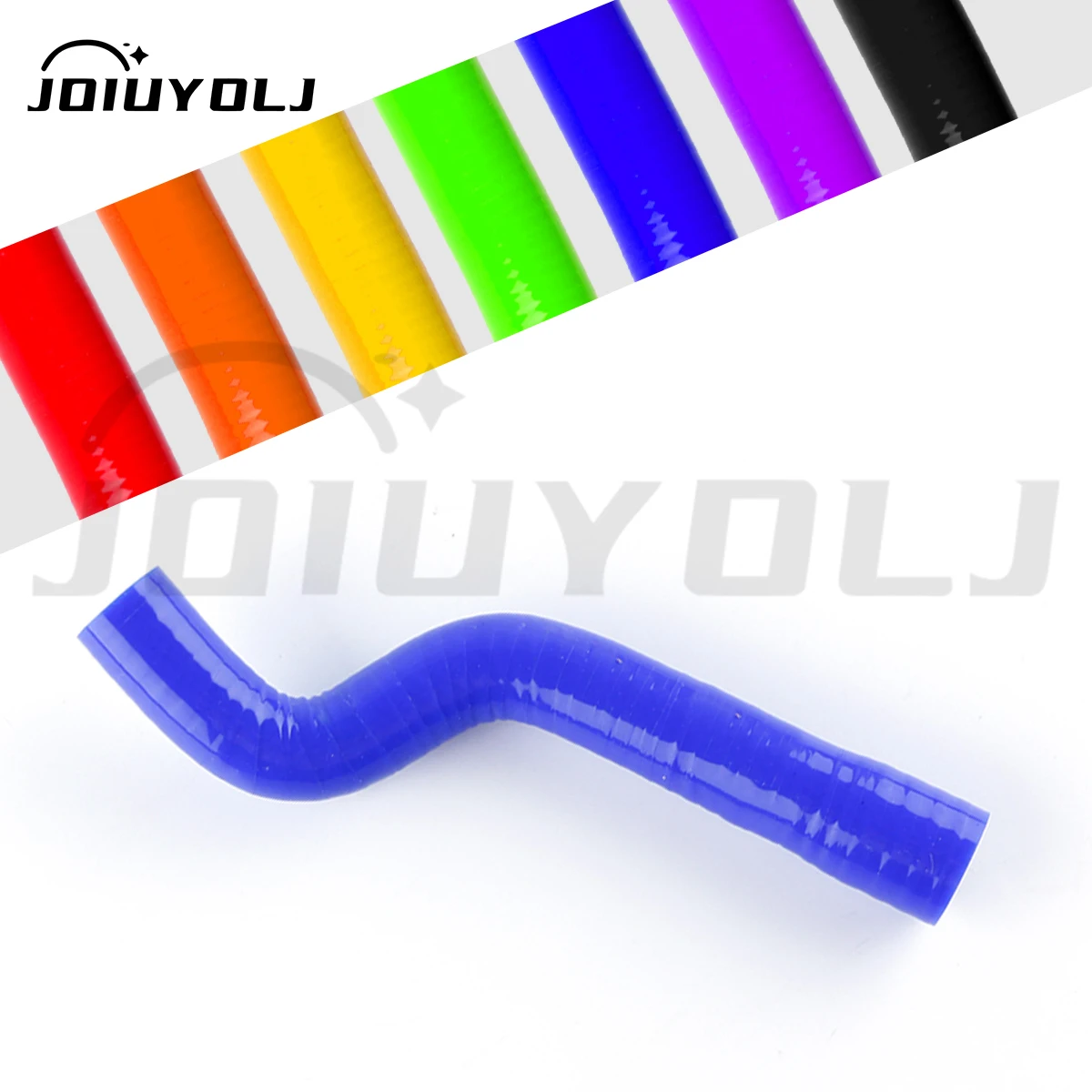 ชุดท่อซิลิโคนหม้อน้ำสีดำ 6 ชิ้น สำหรับรถฮอนด้า CB500 CB 500 ปี 1994-2003  1995 1996 1997 1998 1999 2000 2001 2002