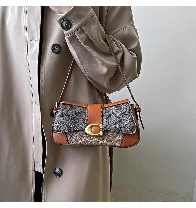 

2025 New French Women's Bag - Retro Small Square, Versatile Shoulder/Underarm, Travel Hikinggood