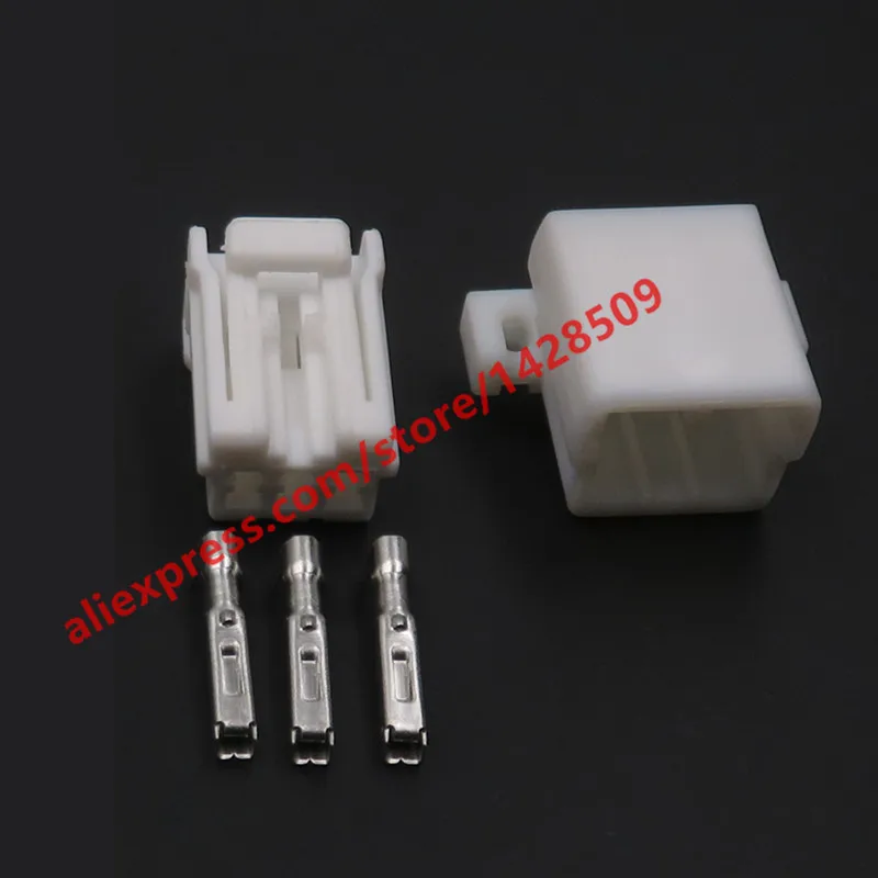 1 Set 3 Pin Female Male Automotive Connector PCB Socket 1.8 Pins For Auto Cars Car Reading Light 174921-1 175781-1