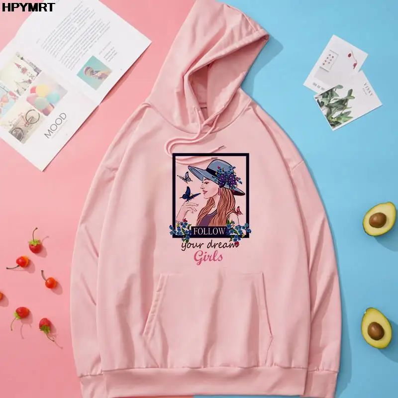 

Fashion Women Hoodies 2022 Autumn Casual Hoodies Sweatshirts Solid Color Hoodies Sweatshirt Tops Drawstring Pocket hoodie Female