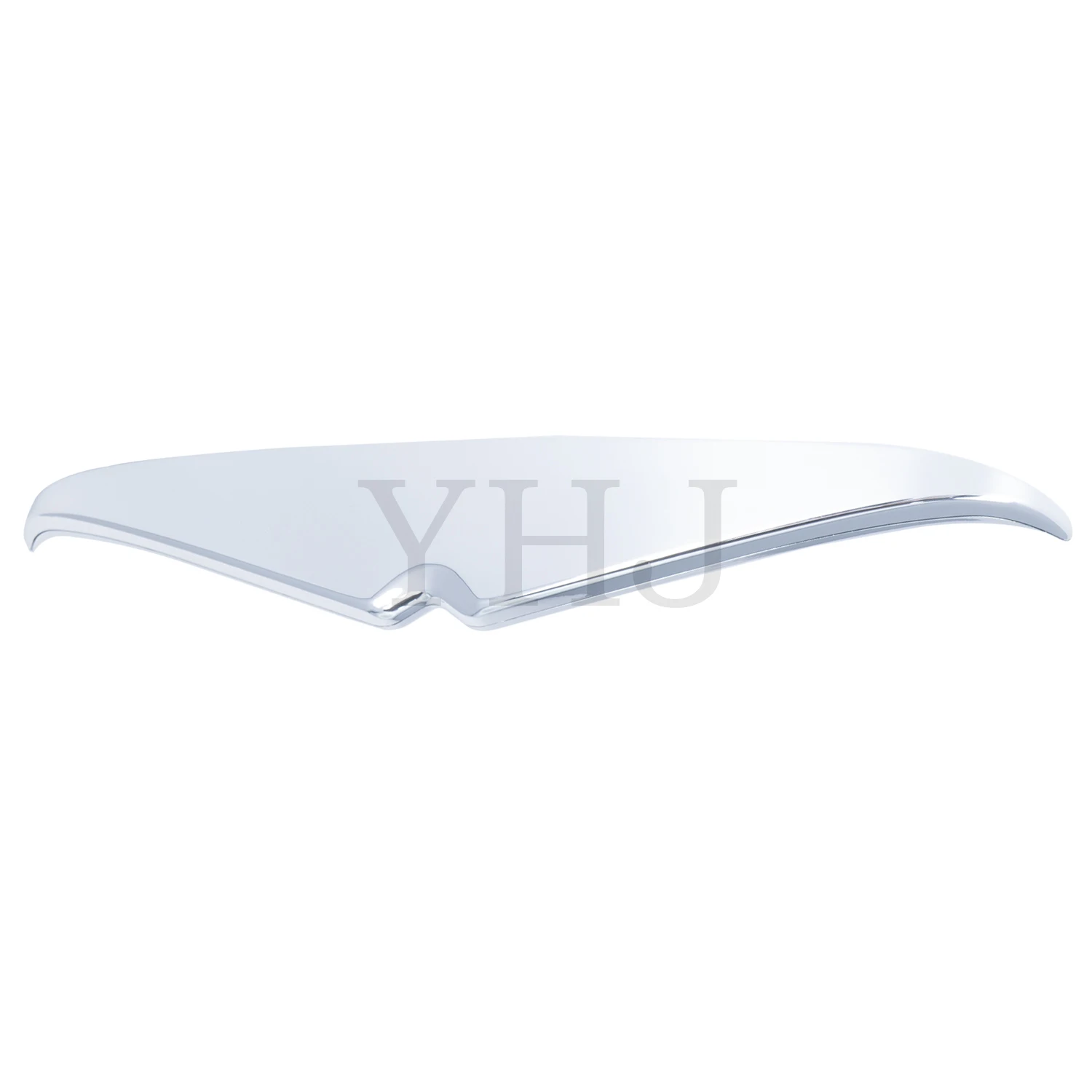 

For Harley Road Glide Special CVO FLTRX 2015-2023 Motorcycle Chrome Headlamp Eyebrow Eyelid Upper Tip Cover Visor