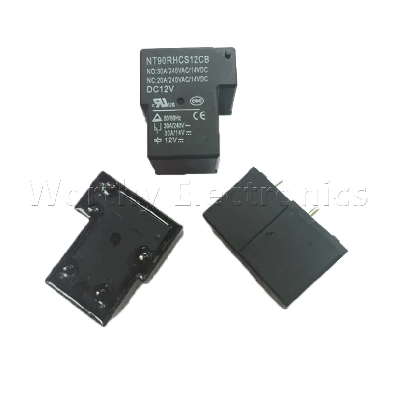 

Free shipping 10pcs/lot relay 12VDC 30A 5PIN NT90RHCS12CB