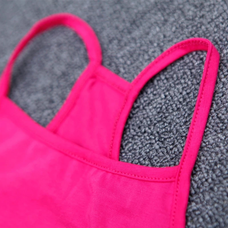Girls Tank Top Cotton Underwear For Children Summer Girl Undershirts Kids Singlets Baby Camisoles Bra Teenager Clothing 8 10 12 image 5