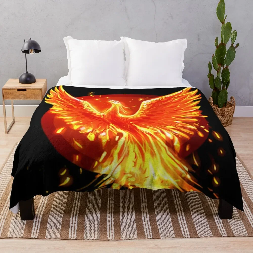 

Phoenix Throw Blanket Decorative Sofa Thermals For Travel Blankets