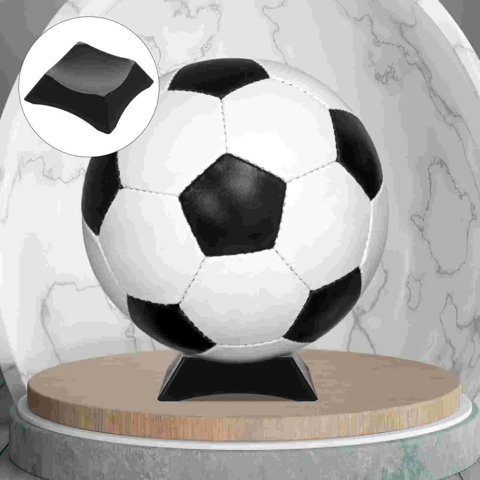 8 Pcs Ball Display Base Football Basketball Organizer for Balls Stand Bracket Plastic Toys Stands