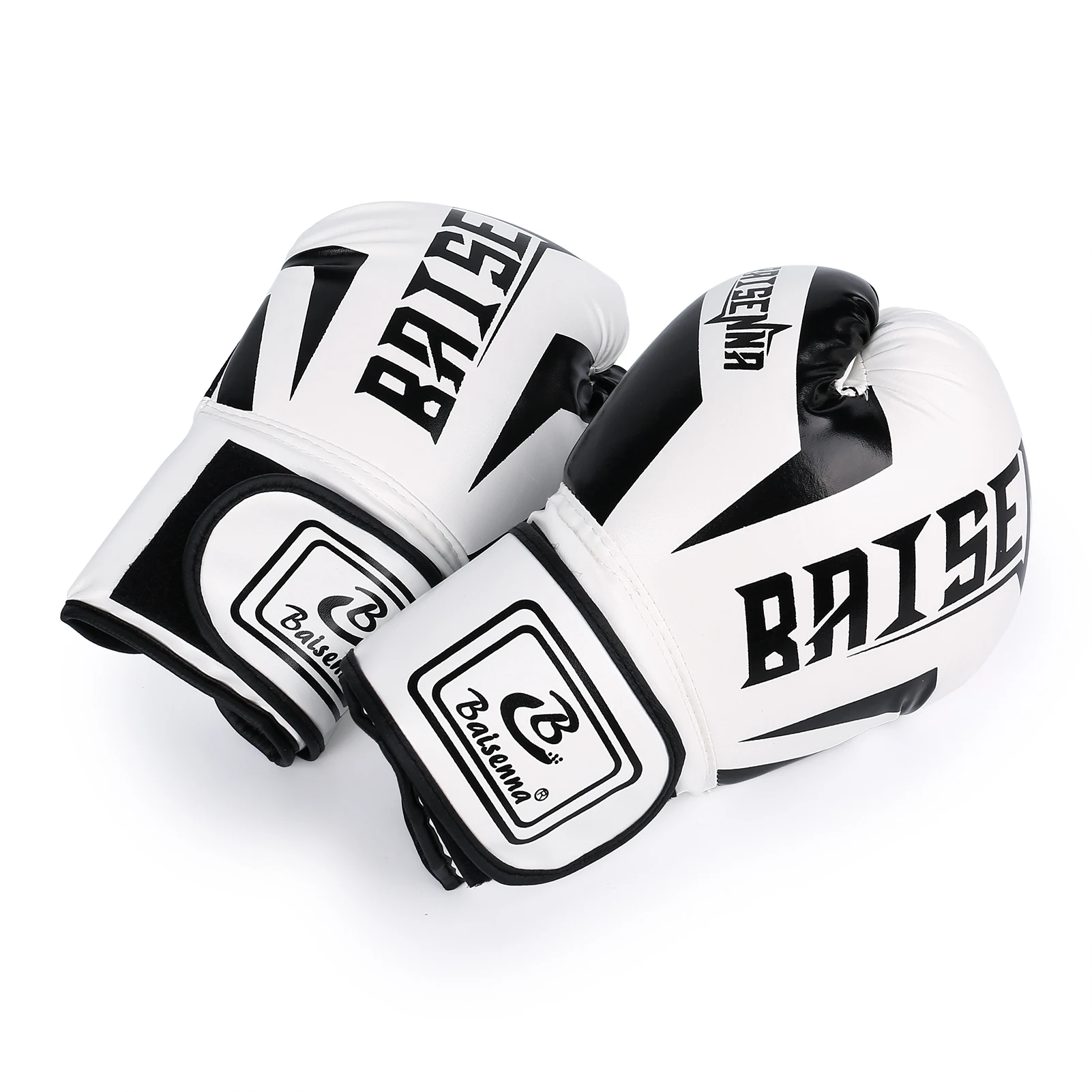 قفازات الملاكمة المميزة للبالغين فنون الدفاع عن النفس التدريب الثقيلة بولي Material المواد 26x17 سنتيمتر خفيفة الوزن تنفس MMA كيك بوكسينغ
