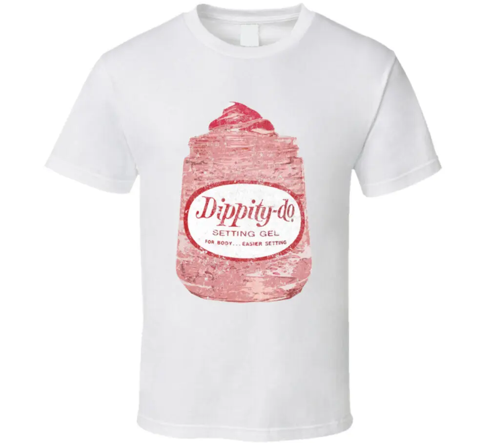 Dippity Do Retro Hair Gel T Shirt  Tees Cotton Luxury brand vintage oversized