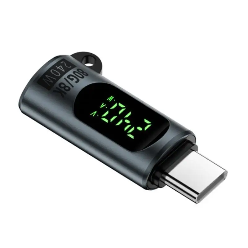 

Адаптер цифрового дисплея R53C типа C, 240 Вт, поддерживает передачу видео 8K для улучшения передачи данных и безопасной зарядки