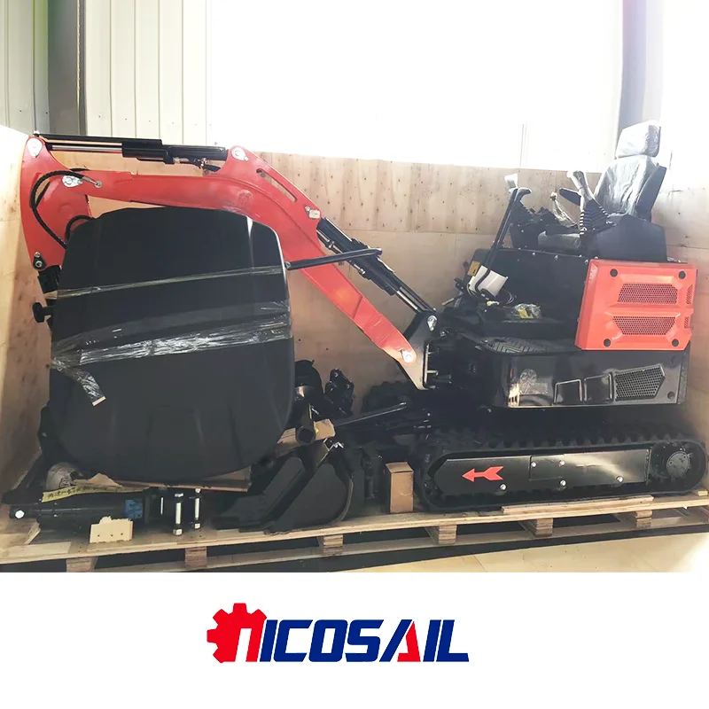 

High Quality 1.8 Ton Mini Excavator Multi Functional Cab With Accessories Fast Delivery Reinforced Chassis 2.0 Ton Small Digger