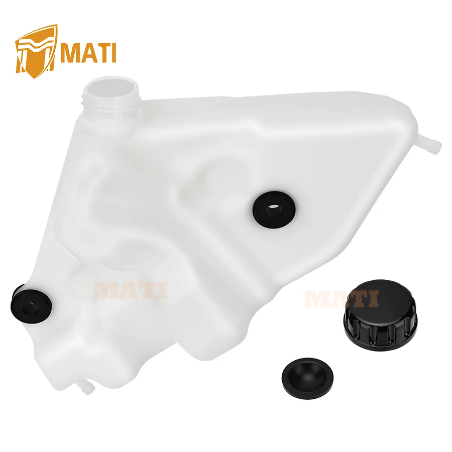 M MATI Coolant Reservoir Tank w/ Cap For Kawasaki Ninja ZX-10R ZX1000 2006-2007 43078-0026 11012-1084