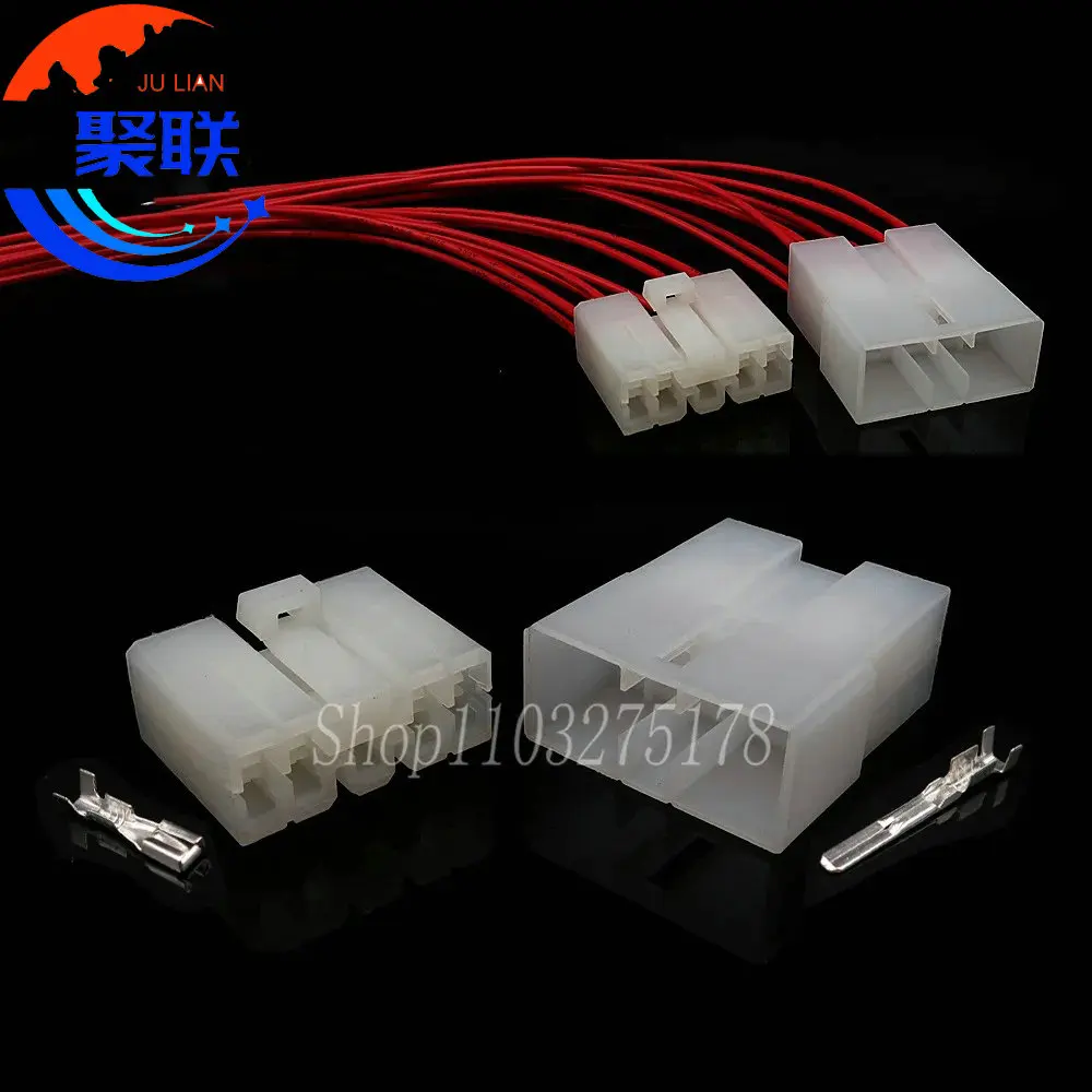 1 Set 9 Pin MG620213 MG 620213 MG610154 MG 610154 Male Female Unsealed Electric Automotive Audio Socket Auto Wire Connector