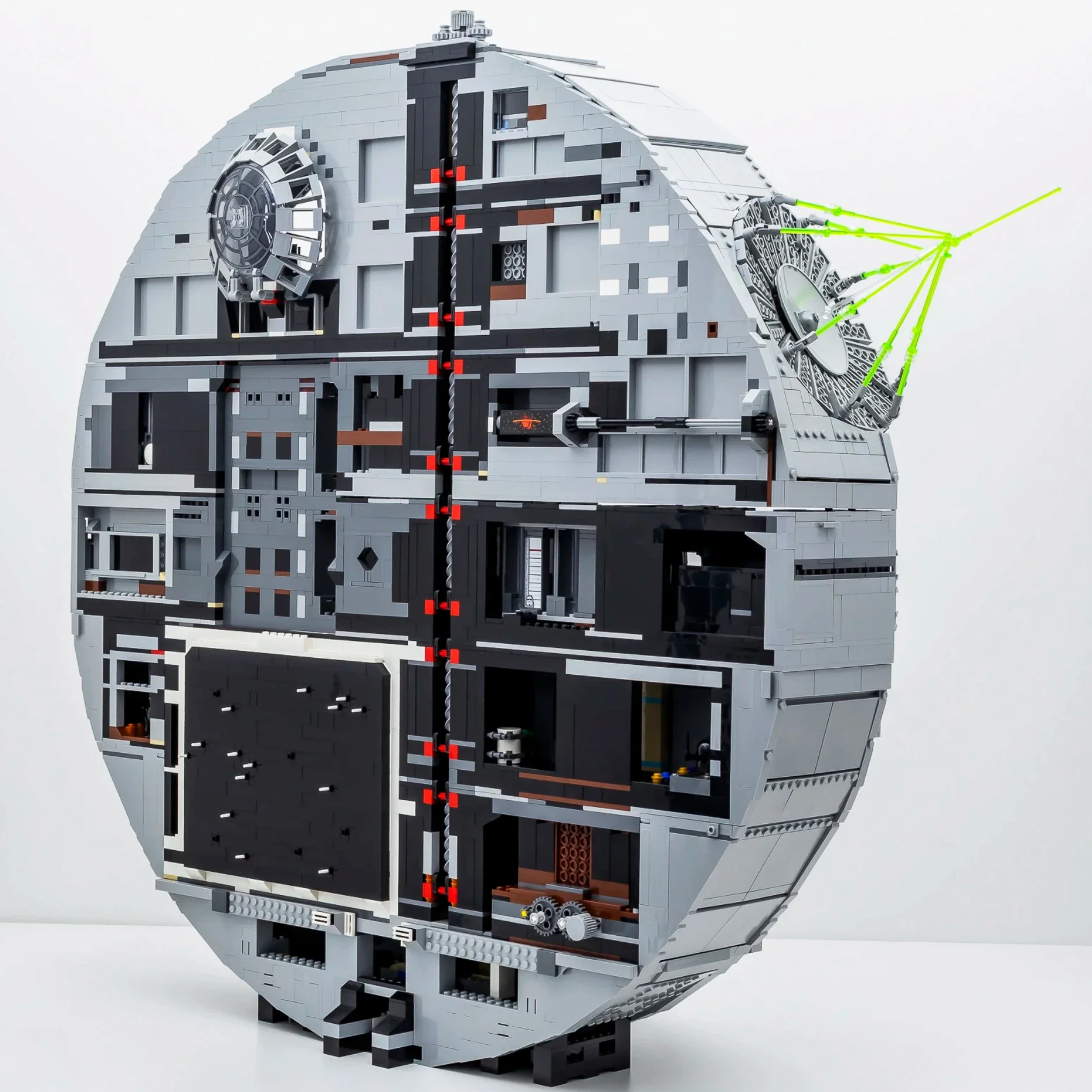 

MOC 75419 Ultimate коллекционная серия, модель звезды, строительные блоки, кирпичи, игрушки для детей и взрослых, подарки на день рождения, Рождество