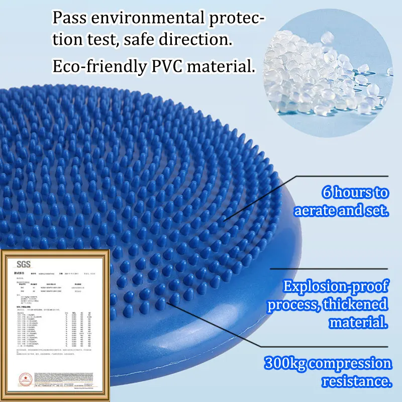 Montessori Children Toys PVC Balance Stone Inflatable Cushion Sensory Integration Training Tactile Sensing Party Social Games - Image 5