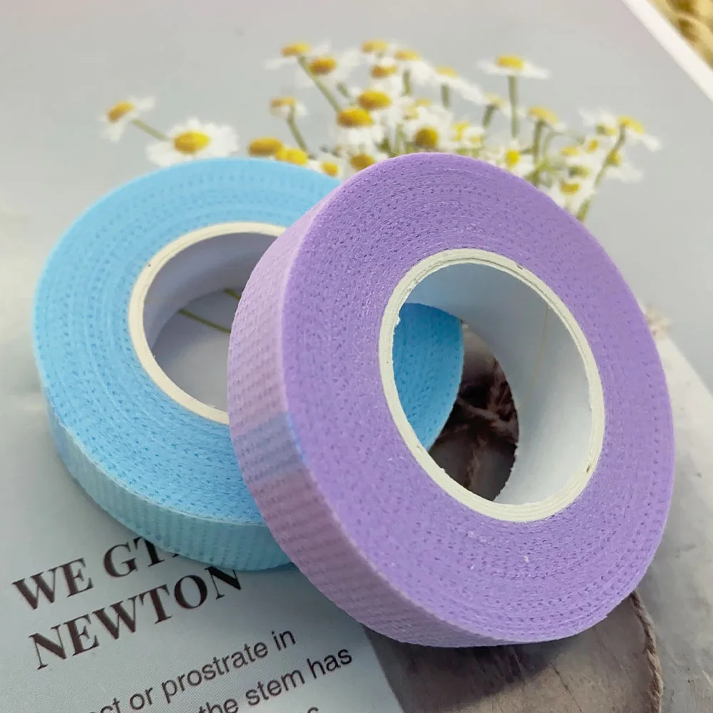 5pcs Eyelash Extension Tape Breathable Non-woven Cloth Adhesive Tape for Lash Extension Eye Stickers Makeup Tools Eye Patches