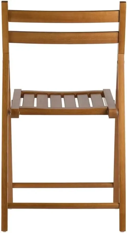 4-PC Folding Set Teak Chair, 17.64 x 20.1 x 32.28