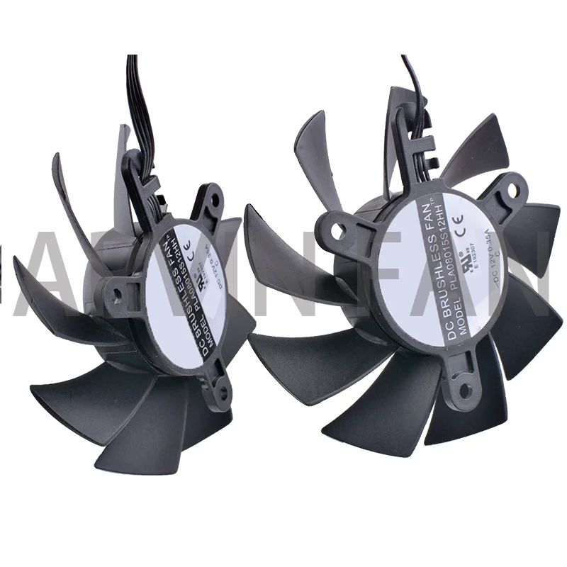 COOLING REVOLUTION PLA0815S12HH 12V 0.35A 4-wire 4pin GTX680 Graphics Card Cooling Fan