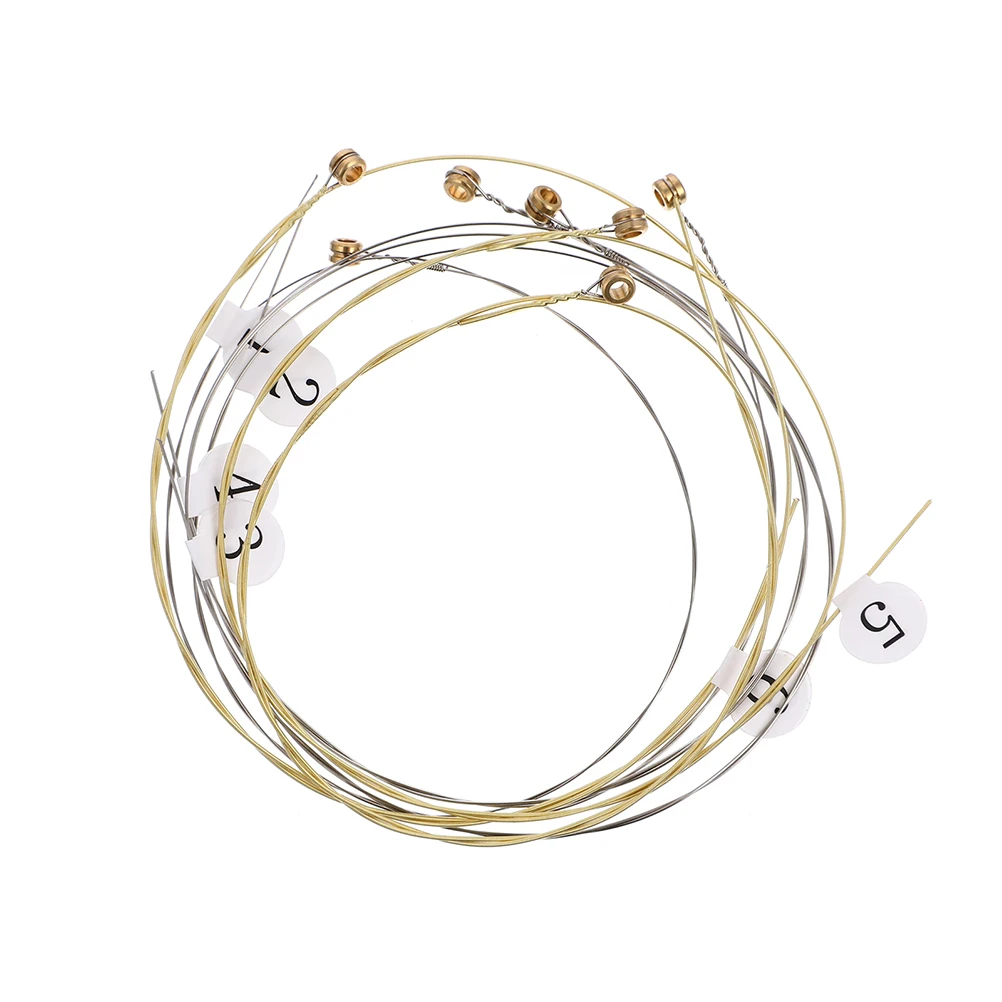 

10pcs Steel Lyre Strings Durable Replacement Acoustic Instruments Practical String Kit Lyre Accessories Parts