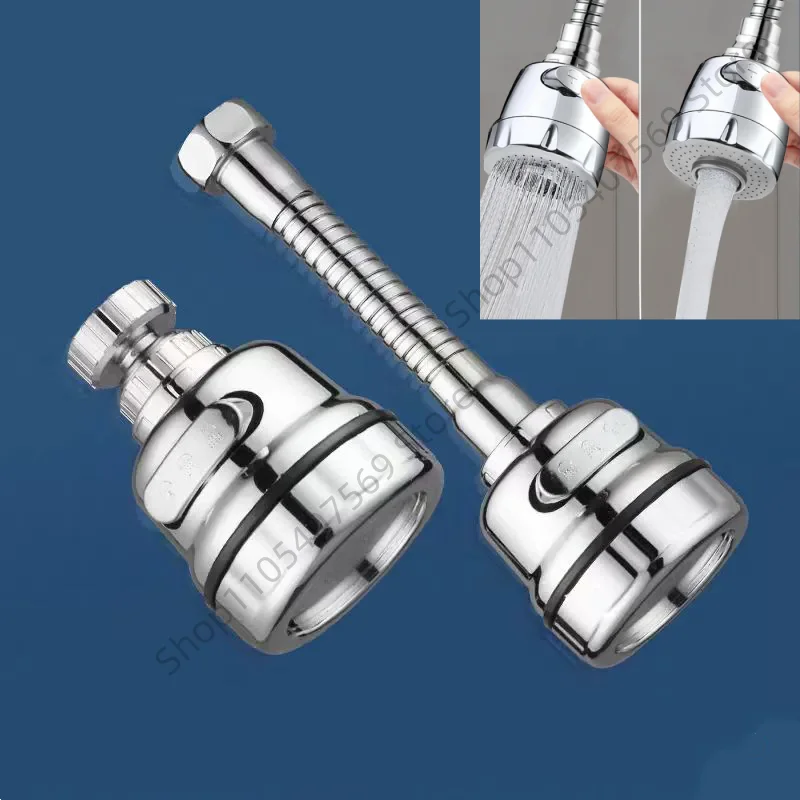 2/3 Modes Kitchen Faucet Extender 360° Rotation Kitchen Gadgets Spray Water Saving Tap Nozzle Universal Sink Faucet Accessories