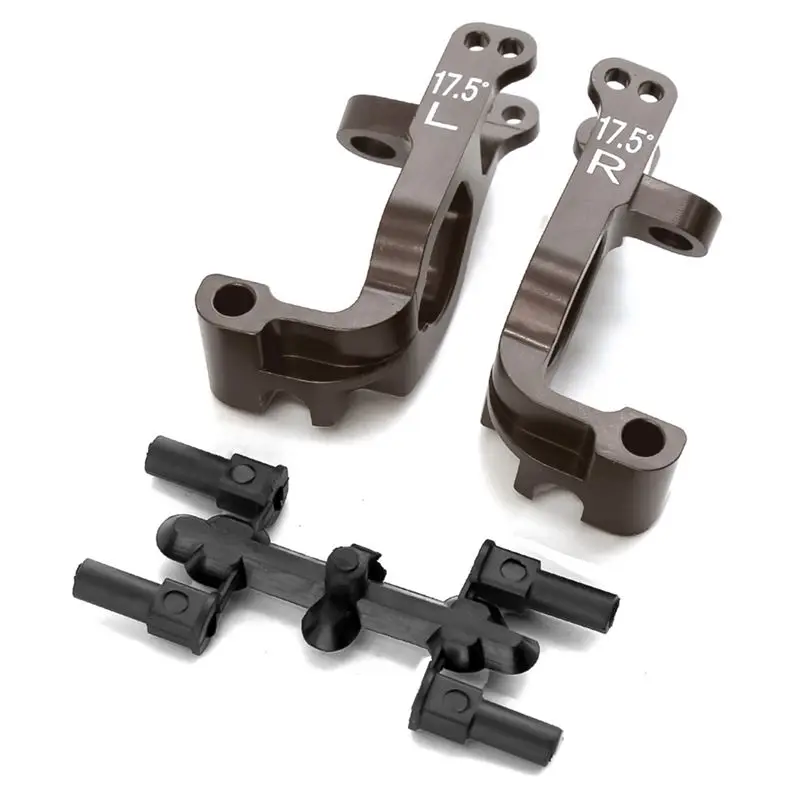 CYGJ-2Pcs Metal 17.5 Degrees C-Hub Carrier Caster Block IFW474 For Kyosho MP9 MP10 1/8 RC Car Upgrade Parts Accessories