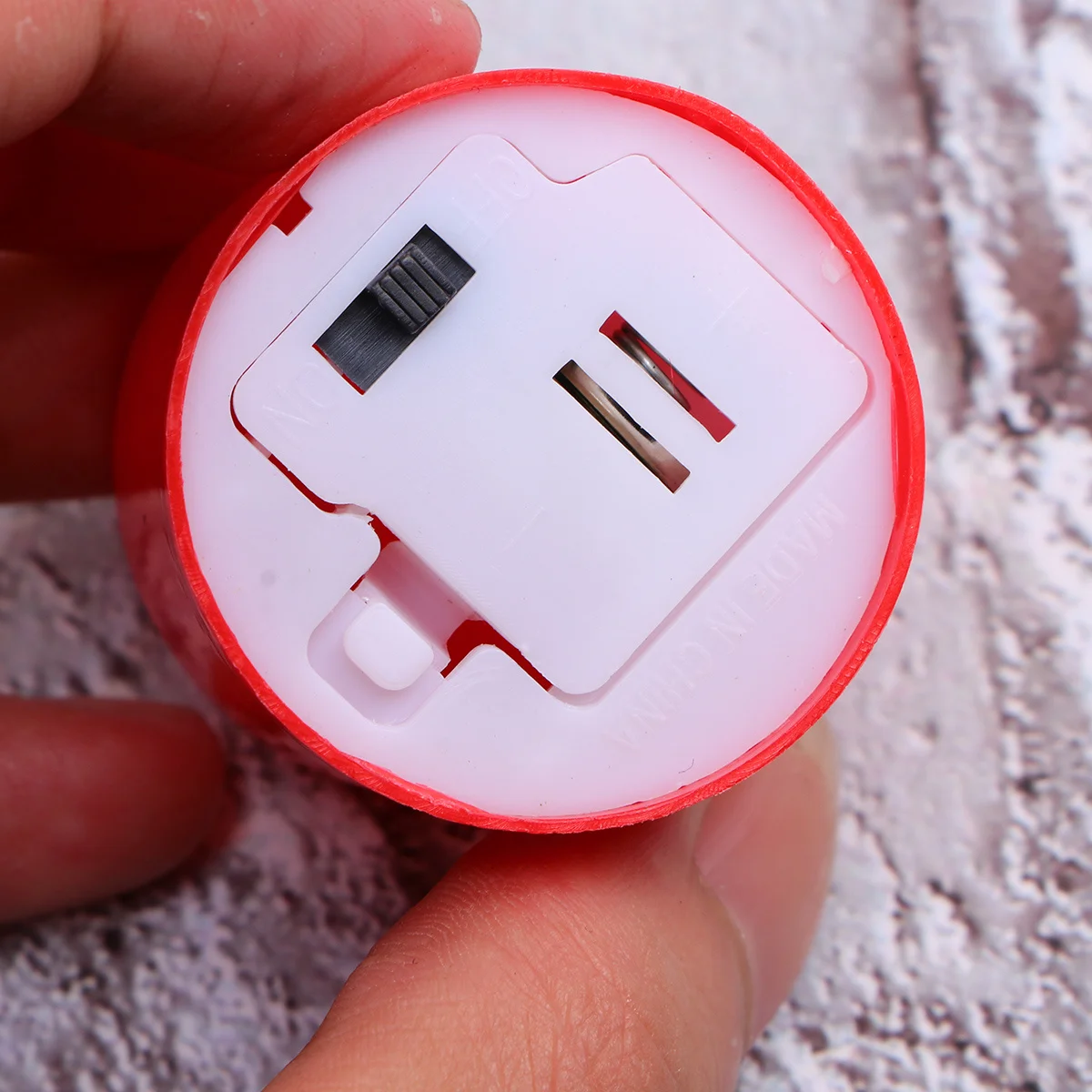 12 luci elettroniche a LED simulazione illuminazione romantica senza fiamma decorazione per banchetti per feste di nozze rosso